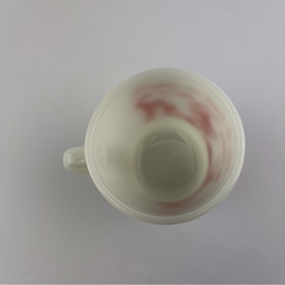 Fire King Anchor Hocking Milk Glass Prayer Mugs (2 cups) - Picture 6 of 14